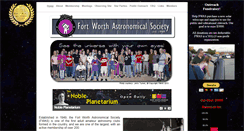 Desktop Screenshot of fortworthastro.com